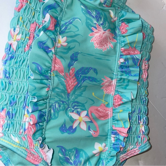Tommy Bahama‎ Toddler Flamingo Themed Swimsuit Size: 3T - Picture 3 of 4